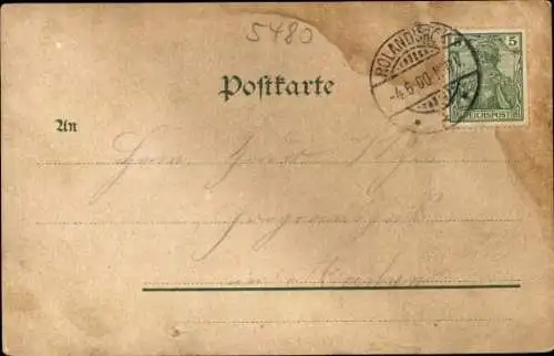 Ak Remagen am Rhein, Apollinariskirche, Panorama