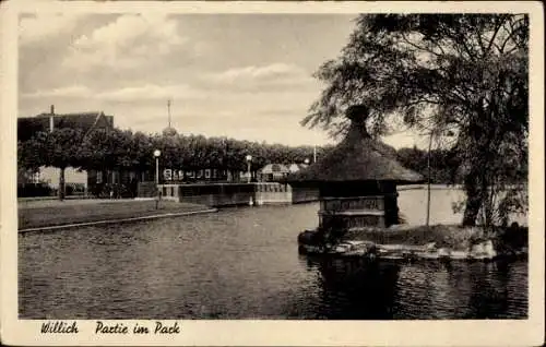 Ak Willich am Niederrhein, Park