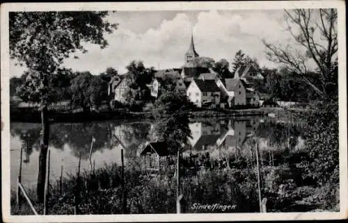 Ak Sindelfingen in Württemberg, Teilansicht