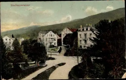 Ak Badenweiler im Schwarzwald, Teilansicht