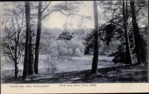 Ak Berlin Zehlendorf, Onkel Toms Hütte im Grunewald