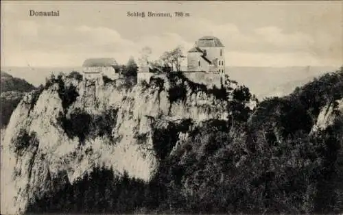 Ak Fridingen an der Donau Württemberg, Schloss Bronnen, Donautal