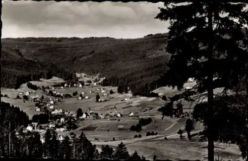 Ak Obertal Buhlbach Baiersbronn im Schwarzwald, Gesamtansicht