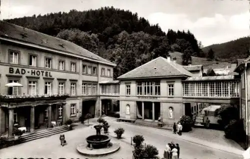 Ak Bad Teinach Zavelstein im Schwarzwald, Bad-Hotel