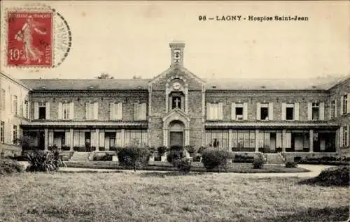 Ak Lagny Seine et Marne, Hospiz Saint Jean