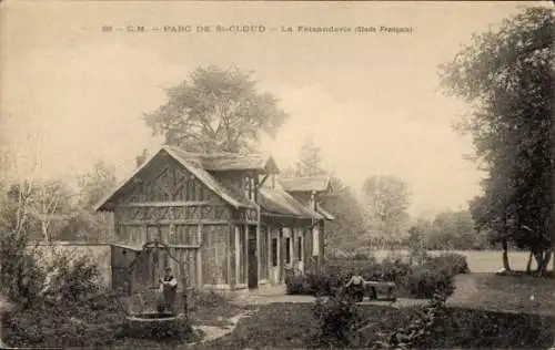 Ak Hauts-de-Seine, Parc de St-Cloud, Faisanderie, Stade Francais