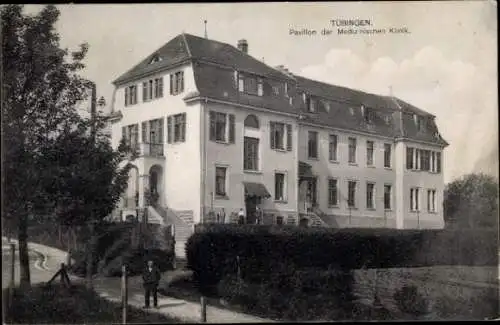 Ak Tübingen am Neckar, Pavillon der Medizinischen Klinik