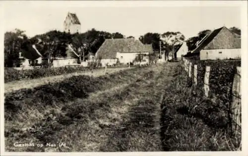 Ak Nes Ameland Friesland Niederlande, Dorfpartie