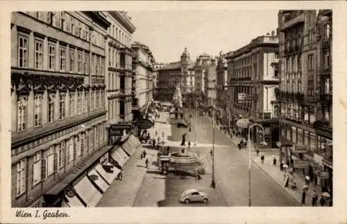 Ak Wien 1 Innere Stadt, Graben, Geschäfte