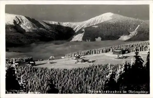 Ak Lučiny Bohnwiesbauden Region Königgrätz Tschechien, Panorama