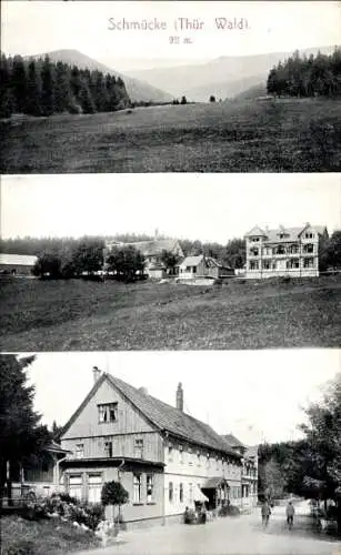 Ak Gehlberg Suhl in Thüringen, Berghotel Schmücke