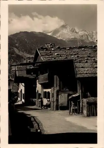 Ak Garmisch Partenkirchen in Oberbayern, Ballengasse