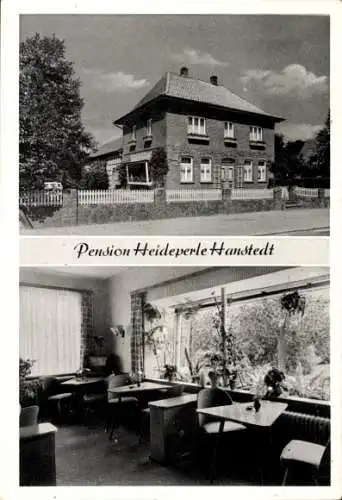 Ak Hanstedt in der Nordheide, Pension Heideperle