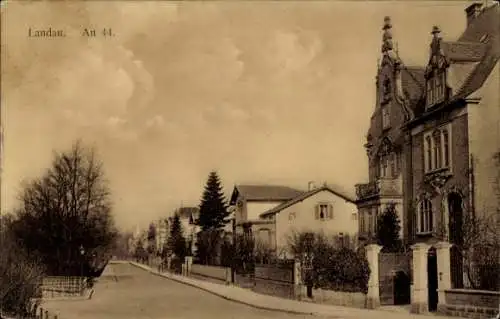 Ak Landau in der Pfalz, Straßenpartie, An 44