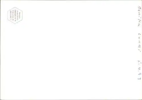 Ak Schauspielerin Monika Lundi, Portrait, Autogramm