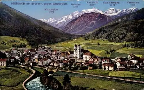 Ak Steinach am Brenner in Tirol, Panorama