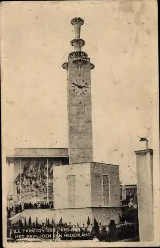 Ak Brüssel Brüssel, Ausstellung 1935, Niederländischer Pavillon