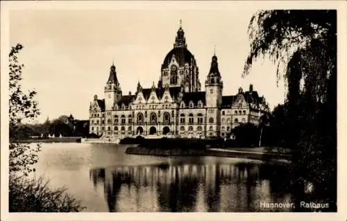 Ak Hannover in Niedersachsen, Rathaus