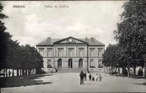 Ak Diekirch Luxemburg, Justizpalast