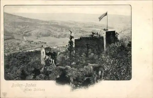 Ak Baden Baden am Schwarzwald, Altes Schloss