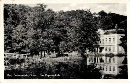 Ak Bad Freienwalde an der Oder, Papenmühle