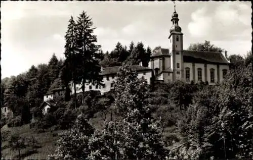 Ak Mariabuchen Lohr im Spessart Unterfranken, Kirche, Kloster