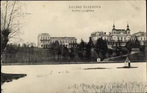 Ak Bad Segeberg in Schleswig Holstein, Kurhotel, Logierhaus