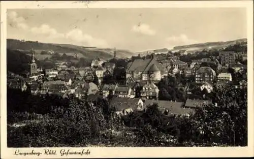 Ak Langenberg Velbert im Rheinland, Gesamtansicht