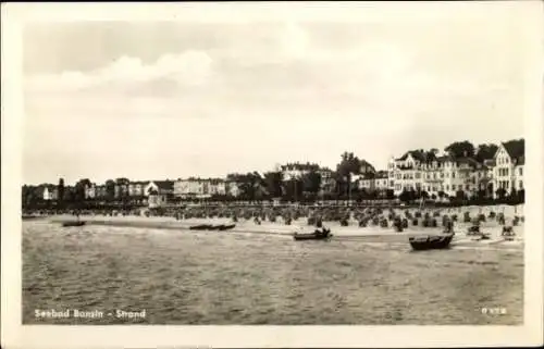 Ak Ostseebad Bansin Heringsdorf auf Usedom, Strand