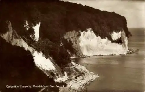Ak Sassnitz auf Rügen, Kreideküste, der Hengst