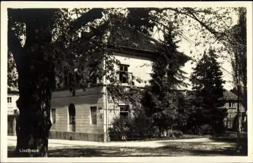 Ak Weimar in Thüringen, Liszthaus