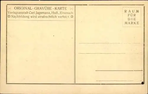 Ak Lutherstadt Eisenach in Thüringen, Wartburg, Innenansicht Sängerlaube