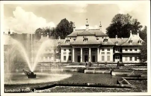 Ak Dresden Pillnitz, Lustschloss, Bergpalais, Schlossschänke