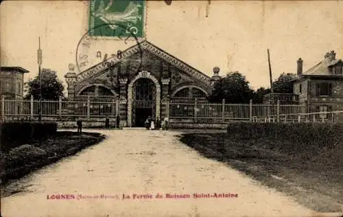 Ak Lognes Seine-et-Marne, Ferme du Buisson Saint Antoine