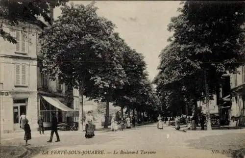 Ak La Ferté sous Jouarre Seine et Marne, Boulevard Turenne