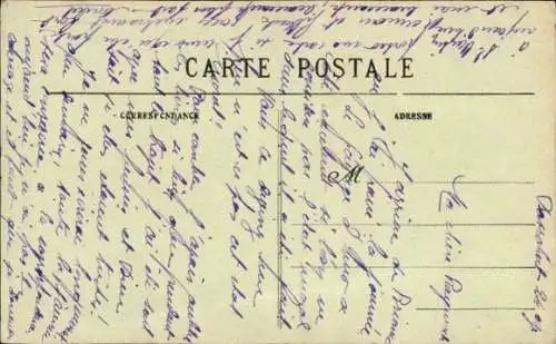 Ak Bosrobert Eure, Route de Rouen