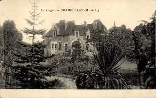 Ak Chambellay Maine-et-Loire, Au Verger