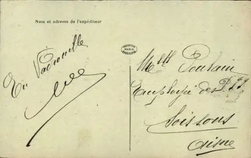 Ak Isle Adam Val d'Oise, Strand