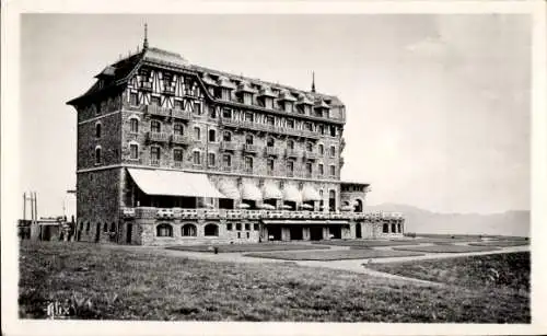 Ak Superbagnères Luchon Haute Garonne, Grand Hotel und die Terrassen