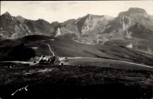 Ak Pau Pyrénées-Atlantiques, Hotel du Col d'Aubisque, Cirque de Gaurette