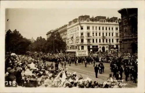 Foto Ak Wien 1 Innere Stadt, X. Deutsches Sängerbundesfest 1928