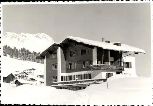 Ak Lech am Arlberg Vorarlberg, Skiheim im Winter