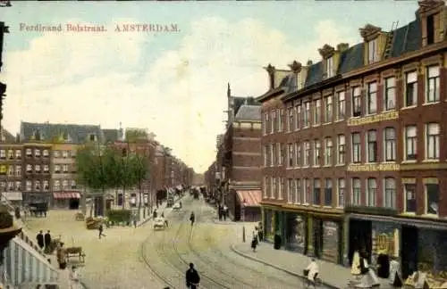 Ak Amsterdam Nordholland Niederlande, Ferdinand-Bolstraat