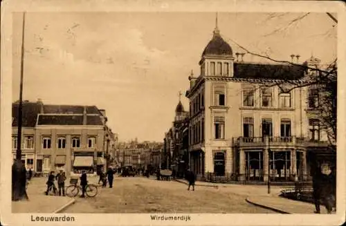 Ak Leeuwarden Friesland Niederlande, Wirdumerdijk