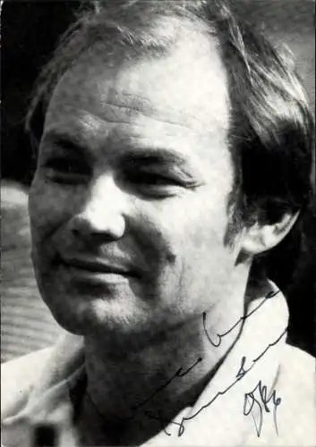 Foto Schauspieler Klaus-Maria Brandauer, Portrait, Autogramm