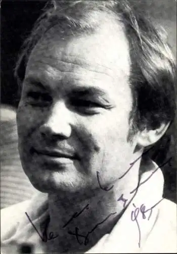 Foto Schauspieler Klaus-Maria Brandauer, Portrait, Autogramm