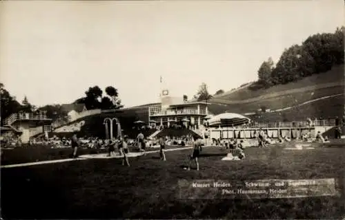 Foto Ak Heiden Kanton Appenzell Außerrhoden, Schwimmbad