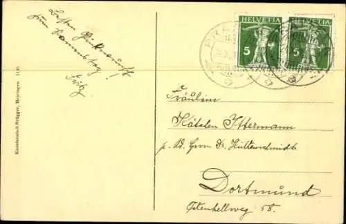 Ak Weissenstein bei Solothurn Stadt Schweiz, Kurhaus im Winter