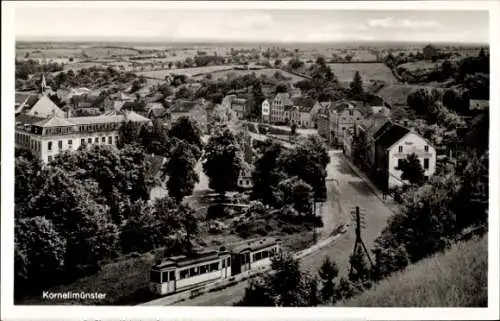 Ak Kornelimünster Aachen Nordrhein Westfalen, Straßenbahn, Panorama