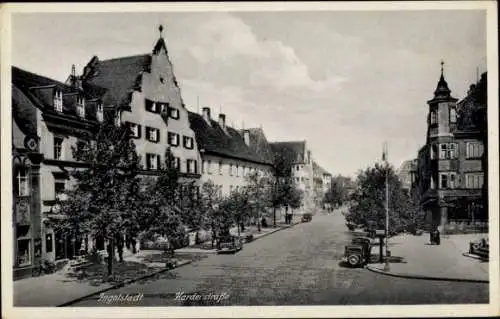 Ak Ingolstadt an der Donau Oberbayern, Harderstraße